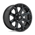 FUEL OFF-ROAD D704 SIEGE 20.0x9.0 5x127 GLOSS MACHINED DOUBLE DARK TINT