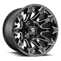 FUEL D578 BATTLE AXE 20x10 5x127/5x114.3 -18 GLOSS BLACK MILLED