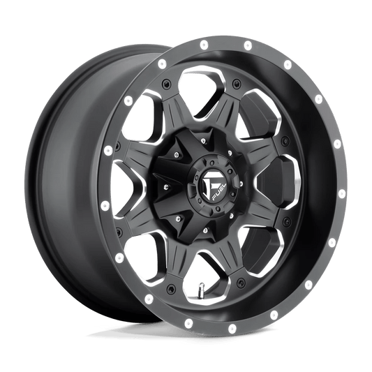 FUEL D534 BOOST 18x9 8x170 -12 MATTE BLACK MILLED