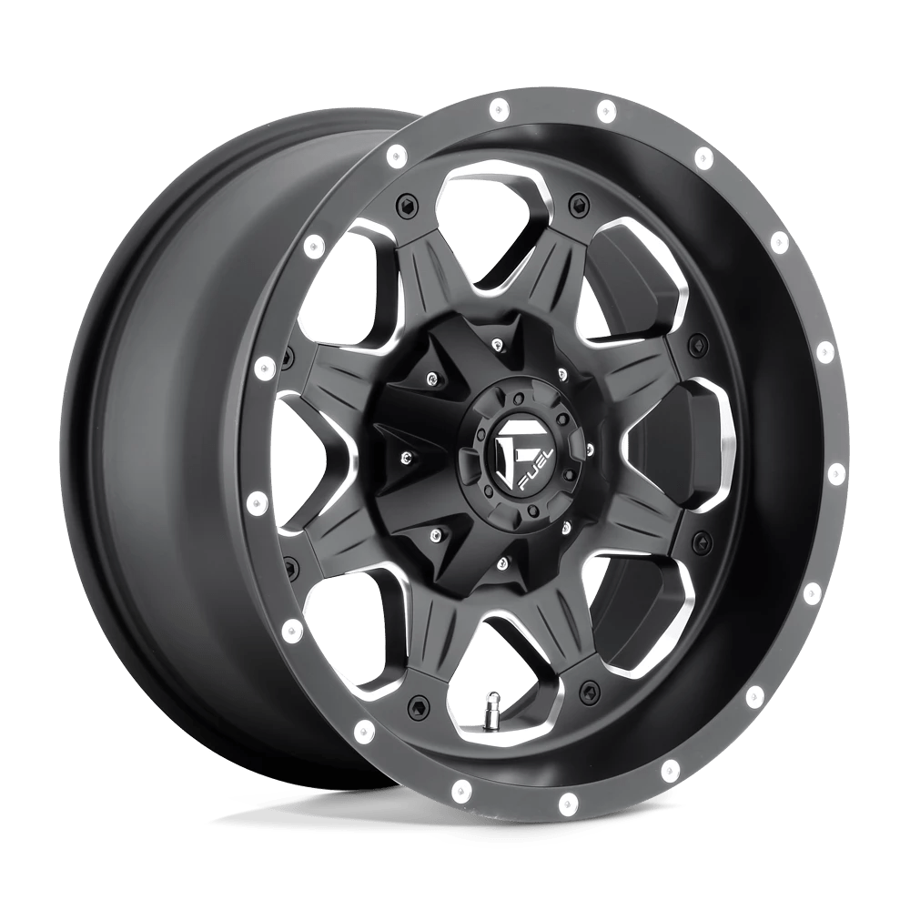 FUEL OFF-ROAD D534BOOST 18.0x9.0 6x135/6x139.7 MATTE BLACK MILLED