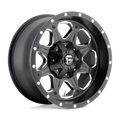 FUEL D534BOOST 18x9 6x135/6x139.7 -12 MATTE BLACK MILLED