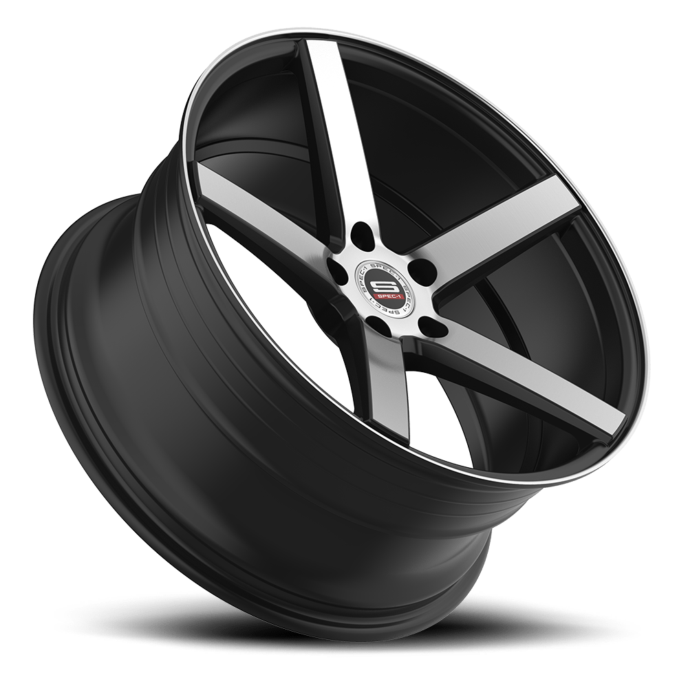 SP-36 20x8.5 5x114.3 38 Gloss Black Brushed