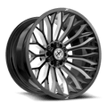 XF OFFROAD XF-237 24x14 5x127/5x139.7 -76 Gloss Black Milled