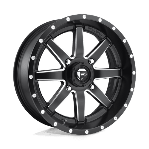 FUEL OFF-ROAD D538 18.0x7.0 4x137 MATTE BLACK MILLED