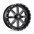 Fuel D538 18x7 4x137 13 MATTE BLACK MILLED