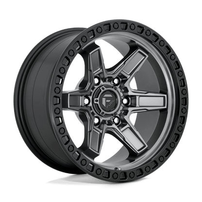 FUEL D698 KICKER 20x9 5x139.7 1 MATTE GUN METAL BLACK BEAD RING