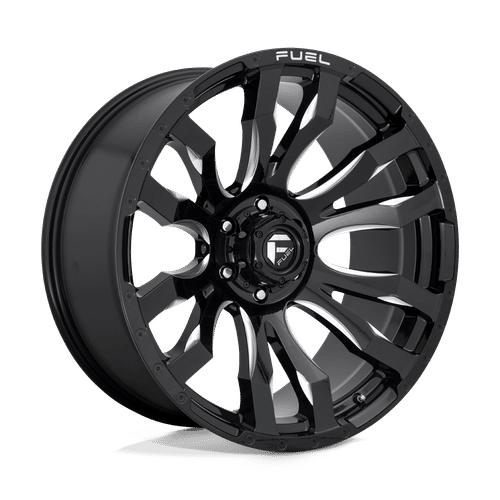 FUEL OFF-ROAD D673 20.0x8.25 8x210 GLOSS BLACK MILLED