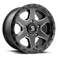 FUEL D590 RIPPER 17x9 5x127 -12 GLOSS BLACK MILLED