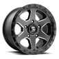 FUEL D590 RIPPER 17x9 5x127 -12 GLOSS BLACK MILLED