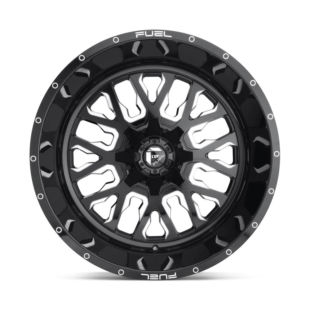 FUEL OFF-ROAD D611 STROKE 22.0x14.0 8x170 GLOSS BLACK MILLED