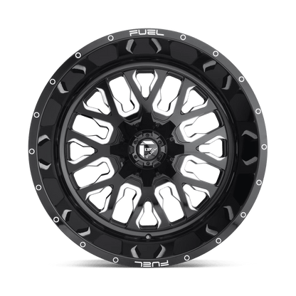 FUEL OFF-ROAD D611 STROKE 22.0x10.0 8x170 GLOSS BLACK MILLED