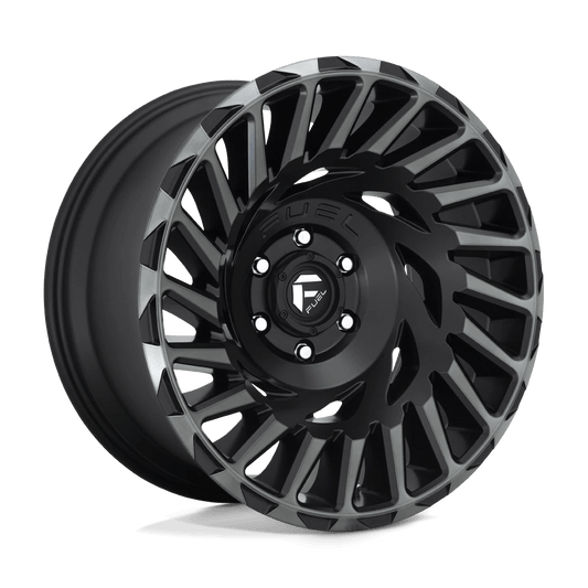 FUEL D683 CYCLONE 20x10 6x139.7 -18 MATTE MACHINED DOUBLE DARK TINT