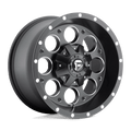 FUEL D525 REVOLVER 17x9 6x135/6x139.7 -12 MATTE BLACK MILLED