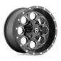 FUEL D525 REVOLVER 17x9 6x135/6x139.7 -12 MATTE BLACK MILLED