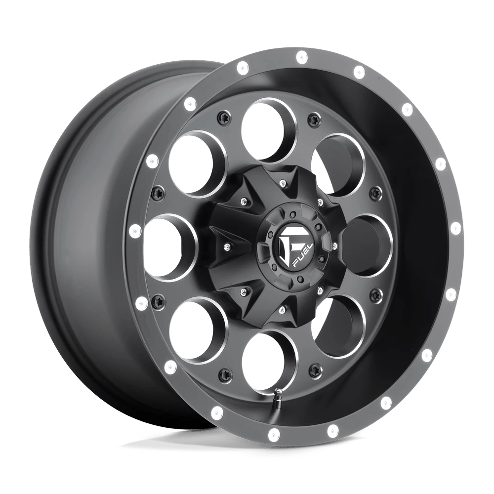 FUEL OFF-ROAD D525 REVOLVER 17.0x9.0 6x135/6x139.7 MATTE BLACK MILLED
