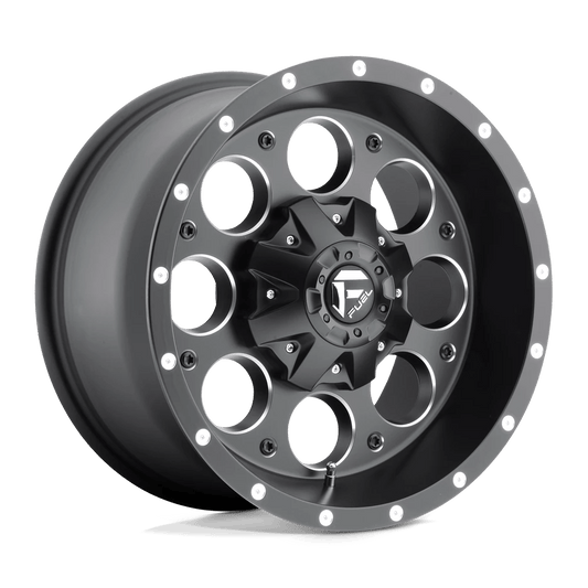 FUEL OFF-ROAD D525 REVOLVER 17.0x9.0 6x135/6x139.7 MATTE BLACK MILLED