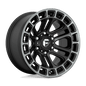 FUEL OFF-ROAD D720 17.0x9.0 6x139.7 MATTE BLACK DOUBLE DARK TINT MACHINED