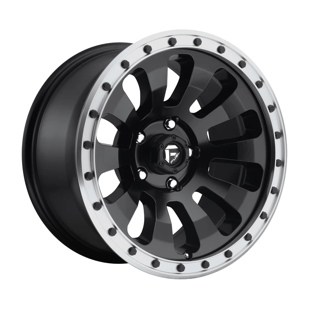 FUEL OFF-ROAD D629 TACTIC 17.0x9.0 5x127 MATTE BLACK MACHINED RING
