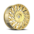 AZARA AZA-525 22.0x8.5 5x112/5x114.3 Nano�Gold