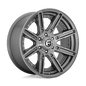 FUEL D710 ROGUE PLATINUM 20x9 6x139.7 1 BRUSHED GUN METAL TINTED CLEAR