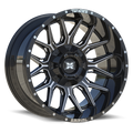 TWISTED OFF-ROAD TW1 20.0x10.0 8x165.1/8x180 Gloss Black Milled
