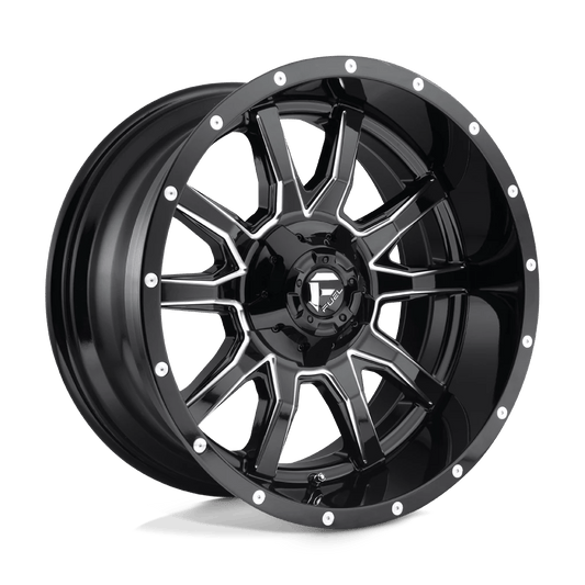FUEL D627 VANDAL 18x9 6x135/6x139.7 1 GLOSS BLACK MILLED