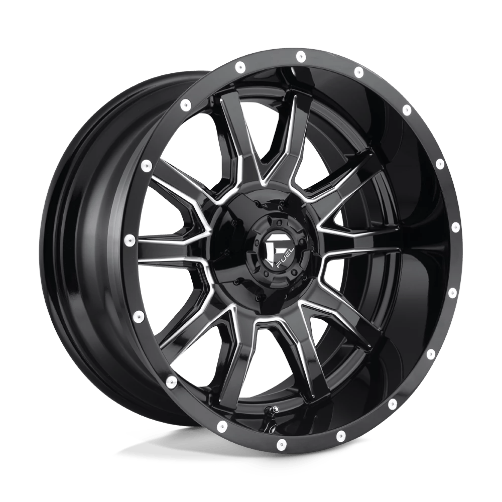 FUEL OFF-ROAD D627 VANDAL 18.0x9.0 6x135/6x139.7 GLOSS BLACK MILLED