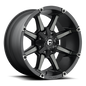 FUEL D556COUPLER 18x9 5x139.7/5x150 -12 MATTE BLACK DOUBLE DARK TINT