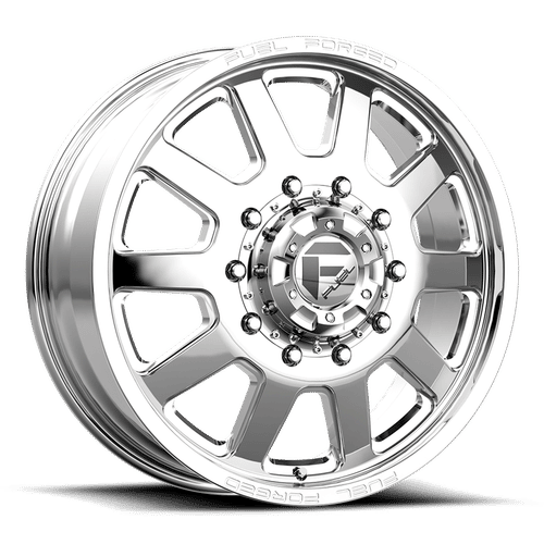 Fuel D09 22x8.25 10x225 105 POLISHED