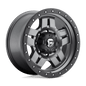 FUEL D558 ANZA 18x9 8x170 1 MATTE GUN METAL BLACK BEAD RING