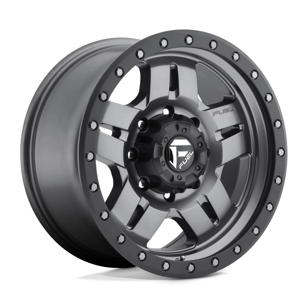 FUEL OFF-ROAD D558 ANZA 18.0x9.0 8x170 MATTE GUN METAL BLACK BEAD RING