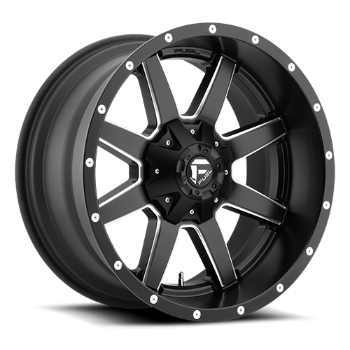 FUEL OFF-ROAD D538MAVERICK 20.0x10.0 5x127/5x114.3 MATTE BLACK MILLED