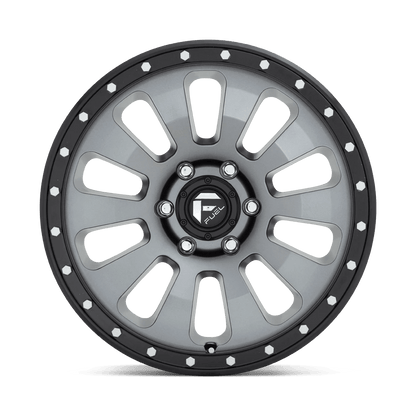 FUEL D648 TACTIC 20x9 5x127 20 MATTE GUN METAL BLACK BEAD RING