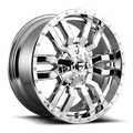Fuel D631 22x10 6x135/6x139.7 10 CHROME PLATED
