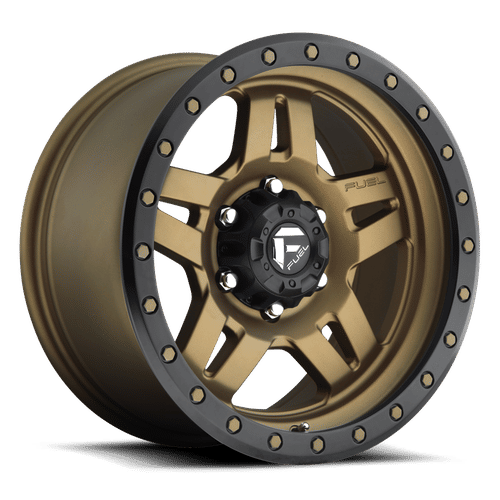 FUEL OFF-ROAD D583 ANZA 18.0x9.0 6x139.7 MATTE BRONZE BLACK BEAD RING