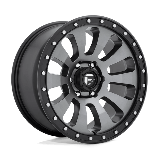 FUEL D648 TACTIC 18x9 6x139.7 1 MATTE GUN METAL BLACK BEAD RING
