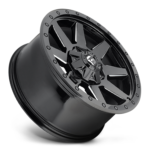 FUEL OFF-ROAD D597 WILDCAT 20.0x9.0 8x165.1 GLOSS BLACK MILLED