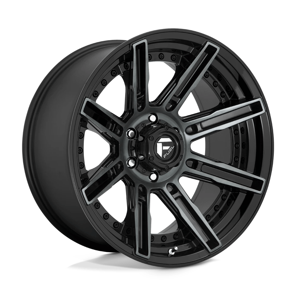 FUEL OFF-ROAD D708 ROGUE 20.0x10.0 6x135 GLOSS MACHINED DOUBLE DARK TINT