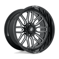 FUEL D662 IGNITE 22x12 6x135 -43 GLOSS BLACK MILLED