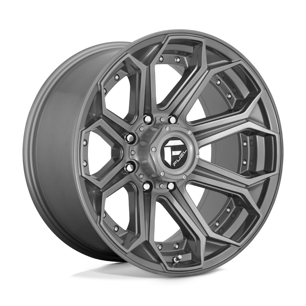 FUEL OFF-ROAD D705 SIEGE 26.0x14.0 5x127 ANTHRACITE BRUSHED TINT CLEAR