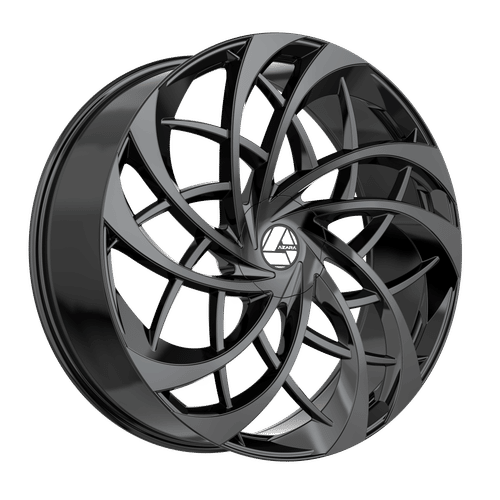 AZARA AZA-540 20.0x8.5 5x112/5x114.3 Gloss Black
