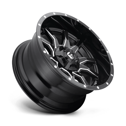 FUEL D627 VANDAL 20x10 5x139.7/5x150 -18 GLOSS BLACK MILLED