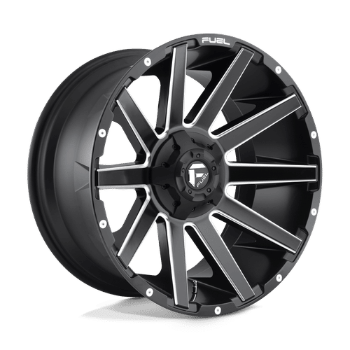 FUEL OFF-ROAD D616 22.0x10.0 8x180 MATTE BLACK MILLED