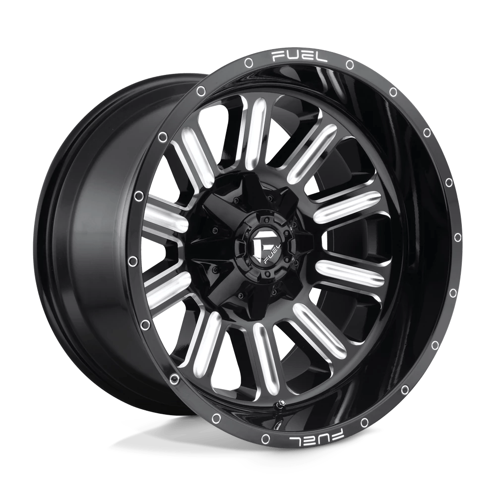 FUEL OFF-ROAD D620 HARDLINE 20.0x12.0 5x127/5x114.3 GLOSS BLACK MILLED