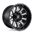 FUEL D620 HARDLINE 22x12 5x139.7/5x150 -44 GLOSS BLACK MILLED
