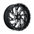Fuel D641 18x7 4x137 13 GLOSS BLACK MILLED