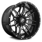 XF OFFROAD XF-222 20x9 8x165.1/8x170 0 Gloss Black Milled