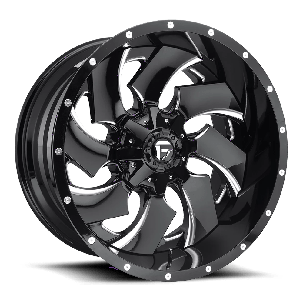 FUEL OFF-ROAD D239 CLEAVER 24.0x16.0 6x135/6x139.7 GLOSS BLACK MILLED