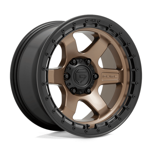 FUEL OFF-ROAD D751 18.0x9.0 5x127 MATTE BRONZE WITH BLACK RING