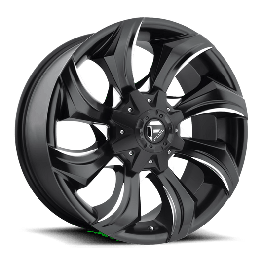 FUEL OFF-ROAD D571 STRYKR 20.0x9.0 8x180 GLOSS BLACK MILLED